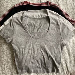 American Apparel Crop Tops